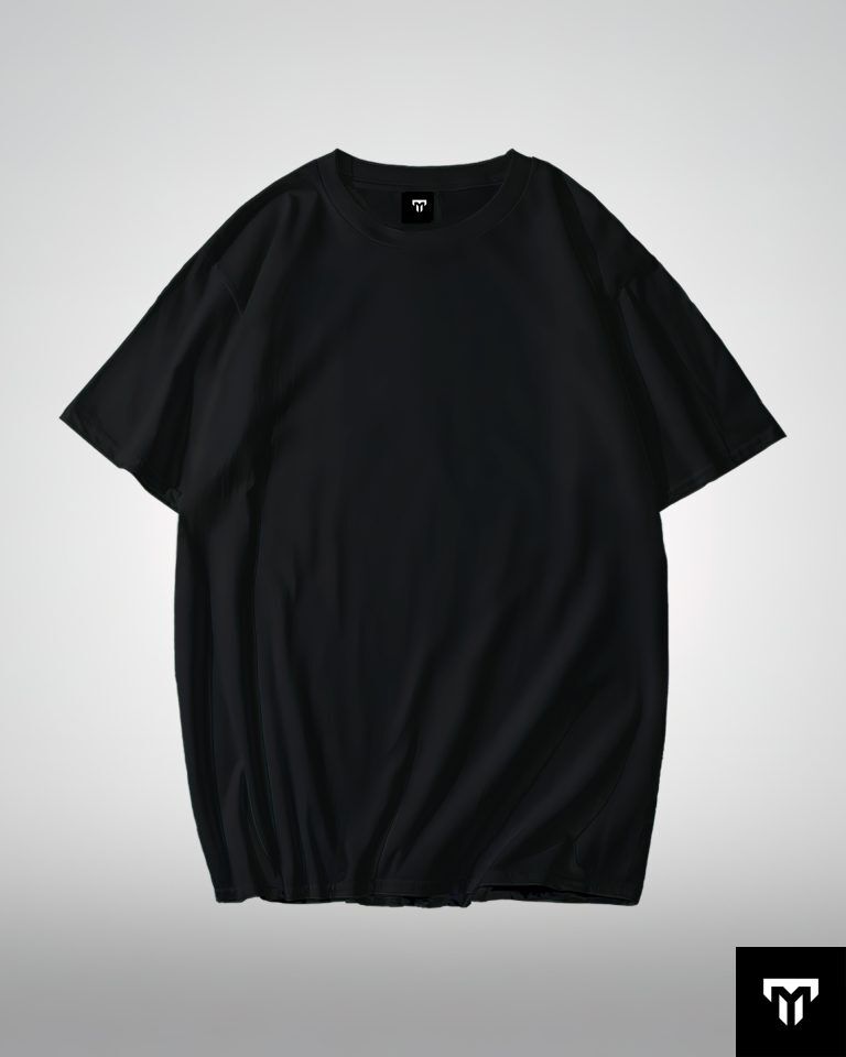 Dropshoulder T-shirt(Black) - Tee-Martbd